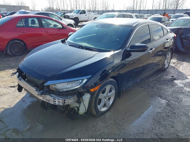 2016 Honda Civic Touring მანქანა იყიდება აუქციონზე, vin: 2HGFC1F91GH111256, აუქციონის ნომერი: 12574424
