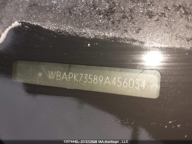 Aukcja sprzedaży 2009 Bmw 328i Xdrive, vin: WBAPK73589A456034, numer aukcji: 12574445