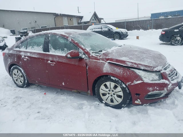 2015 Chevrolet Cruze მანქანა იყიდება აუქციონზე, vin: 1G1PC5SB3F7278093, აუქციონის ნომერი: 12574470