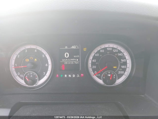 12574473 :رقم المزاد ، 1C6RR7FG0KS664534 vin ، 2019 Ram 1500 Classic Tradesman مزاد بيع