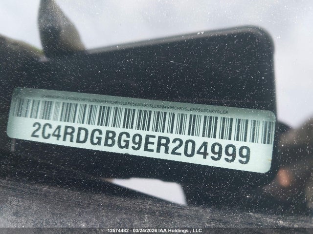 2C4RDGBG9ER204999 Dodge Grand Caravan Se