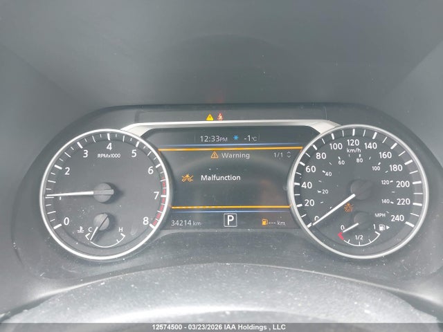 Aukcja sprzedaży 2025 Nissan Sentra Sv, vin: 3N1AB8CV5SY296097, numer aukcji: 12574500