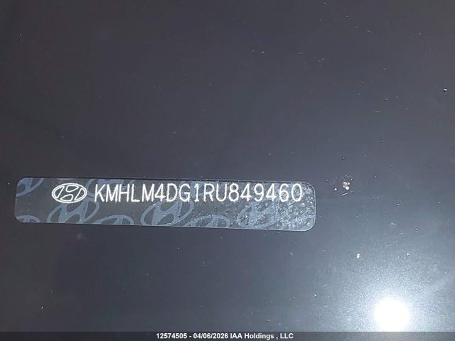 KMHLM4DG1RU849460 Hyundai ELANTRA SEL