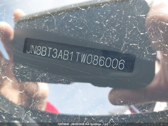 JN8BT3AB1TW086006 Nissan ROGUE S
