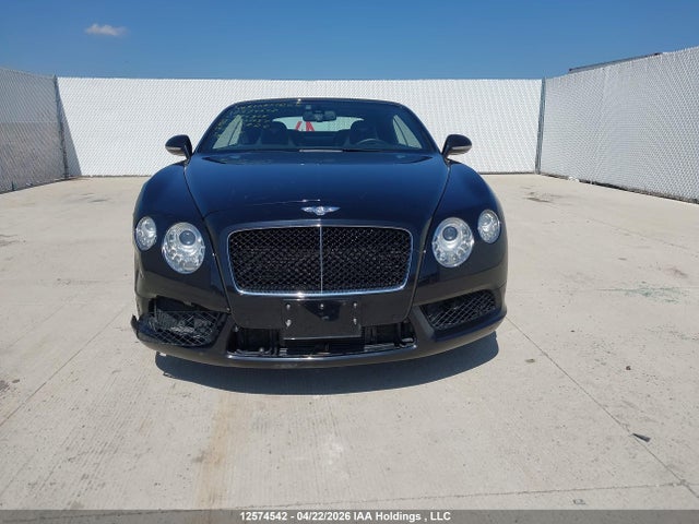 Продажа на аукционе авто 2013 Bentley Continental Gtc V8, vin: SCBGT3ZA8DC084305, номер лота: 12574542