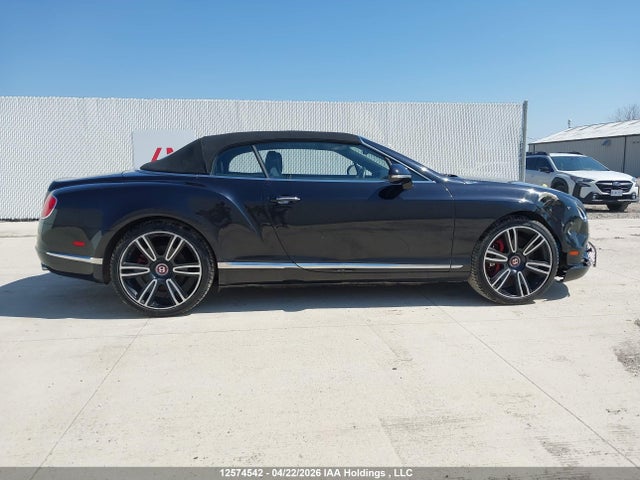 Продажа на аукционе авто 2013 Bentley Continental Gtc V8, vin: SCBGT3ZA8DC084305, номер лота: 12574542