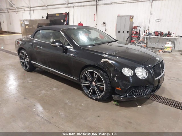 Продажа на аукционе авто 2013 Bentley Continental Gtc V8, vin: SCBGT3ZA8DC084305, номер лота: 12574542