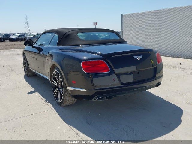 Продажа на аукционе авто 2013 Bentley Continental Gtc V8, vin: SCBGT3ZA8DC084305, номер лота: 12574542