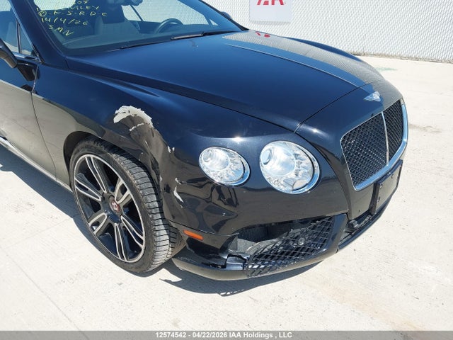 Продажа на аукционе авто 2013 Bentley Continental Gtc V8, vin: SCBGT3ZA8DC084305, номер лота: 12574542