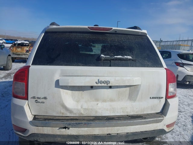 2013 Jeep Compass Limited მანქანა იყიდება აუქციონზე, vin: 1C4NJDCB1DD114482, აუქციონის ნომერი: 12566699