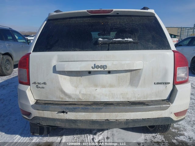 2013 Jeep Compass Limited მანქანა იყიდება აუქციონზე, vin: 1C4NJDCB1DD114482, აუქციონის ნომერი: 12566699