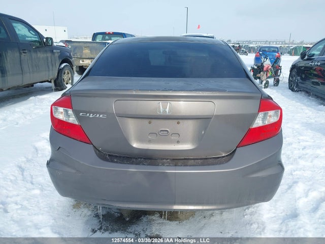 12574554 :رقم المزاد ، 2HGFB2F59CH016072 vin ، 2012 Honda Civic Ex 4dr مزاد بيع