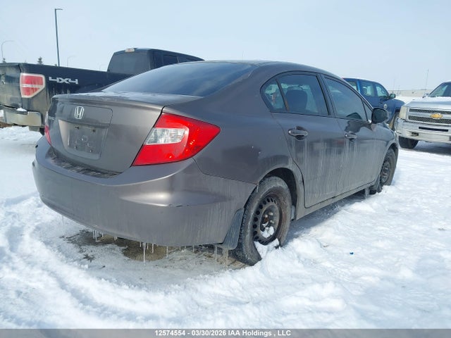 12574554 :رقم المزاد ، 2HGFB2F59CH016072 vin ، 2012 Honda Civic Ex 4dr مزاد بيع