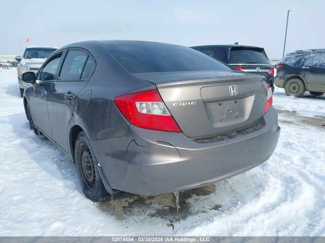 12574554 :رقم المزاد ، 2HGFB2F59CH016072 vin ، 2012 Honda Civic Ex 4dr مزاد بيع