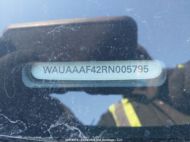 Aukcja sprzedaży 2024 Audi A4 Komfort 45, vin: WAUAAAF42RN005795, numer aukcji: 12574570
