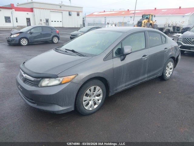 12574590 :رقم المزاد ، 2HGFB2F43CH047213 vin ، 2012 Honda Civic مزاد بيع