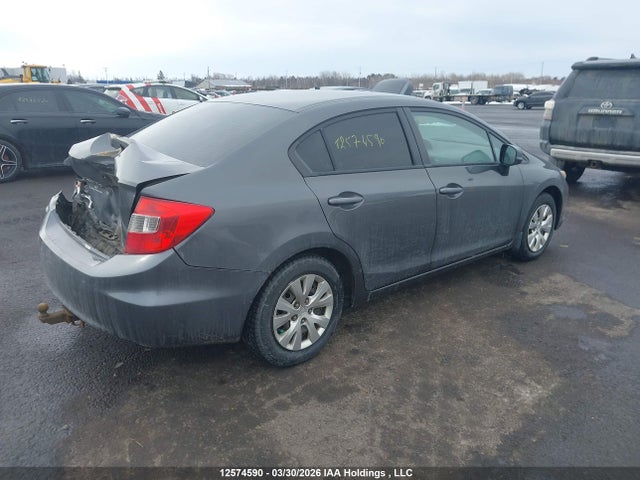 12574590 :رقم المزاد ، 2HGFB2F43CH047213 vin ، 2012 Honda Civic مزاد بيع