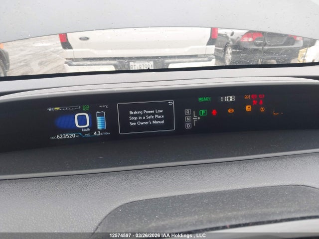2016 Toyota Prius Technology/touring მანქანა იყიდება აუქციონზე, vin: JTDKBRFU2G3518489, აუქციონის ნომერი: 12574597