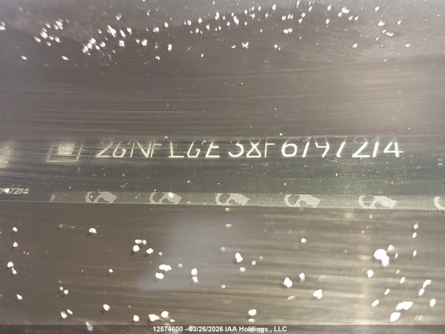 2015 Chevrolet Equinox 2lt მანქანა იყიდება აუქციონზე, vin: 2GNFLGE38F6197214, აუქციონის ნომერი: 12574600