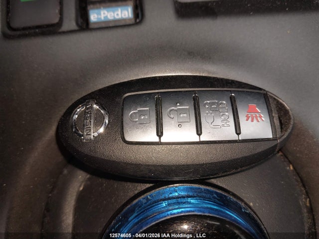 12574605 :رقم المزاد ، 1N4AZ1CP6JC304237 vin ، 2018 Nissan Leaf S/sv/sl مزاد بيع