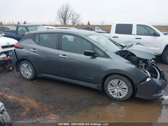 12574605 :رقم المزاد ، 1N4AZ1CP6JC304237 vin ، 2018 Nissan Leaf S/sv/sl مزاد بيع