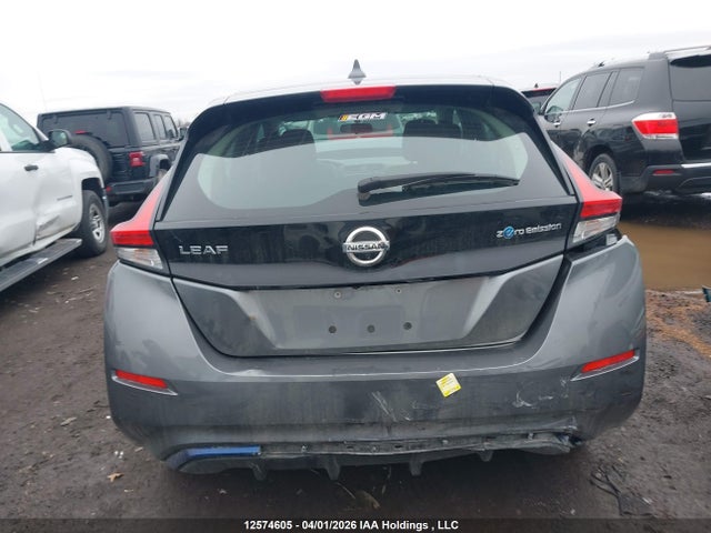 12574605 :رقم المزاد ، 1N4AZ1CP6JC304237 vin ، 2018 Nissan Leaf S/sv/sl مزاد بيع