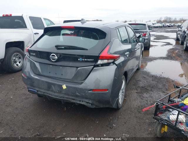 12574605 :رقم المزاد ، 1N4AZ1CP6JC304237 vin ، 2018 Nissan Leaf S/sv/sl مزاد بيع