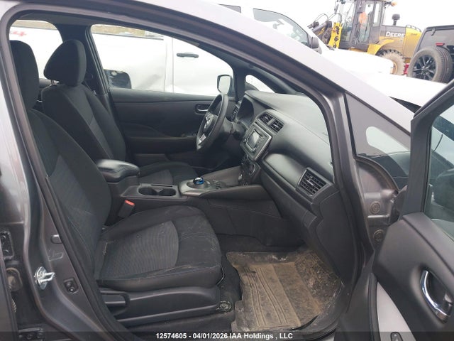 12574605 :رقم المزاد ، 1N4AZ1CP6JC304237 vin ، 2018 Nissan Leaf S/sv/sl مزاد بيع