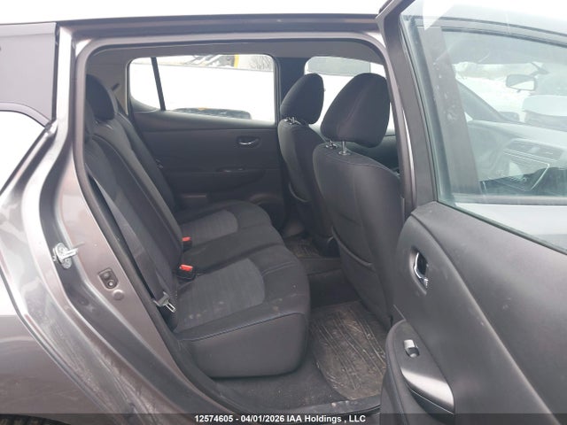 12574605 :رقم المزاد ، 1N4AZ1CP6JC304237 vin ، 2018 Nissan Leaf S/sv/sl مزاد بيع