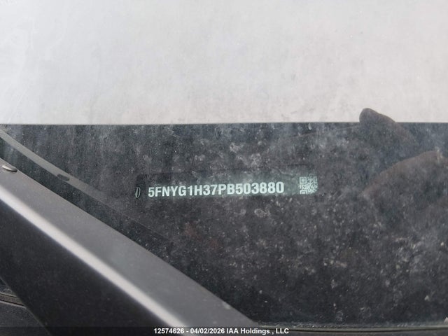 5FNYG1H37PB503880 Honda Pilot Sport