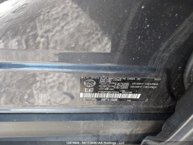 2023 Toyota Rav4 Le მანქანა იყიდება აუქციონზე, vin: 2T3BWRFV6PW159349, აუქციონის ნომერი: 12574644