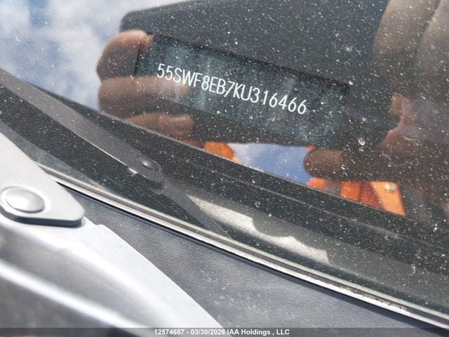 Aukcja sprzedaży 2019 Mercedes-benz C 300 4matic, vin: 55SWF8EB7KU316466, numer aukcji: 12574657