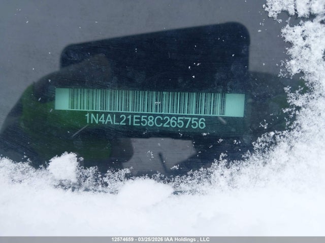 2008 Nissan Altima 2.5 S მანქანა იყიდება აუქციონზე, vin: 1N4AL21E58C265756, აუქციონის ნომერი: 12574659