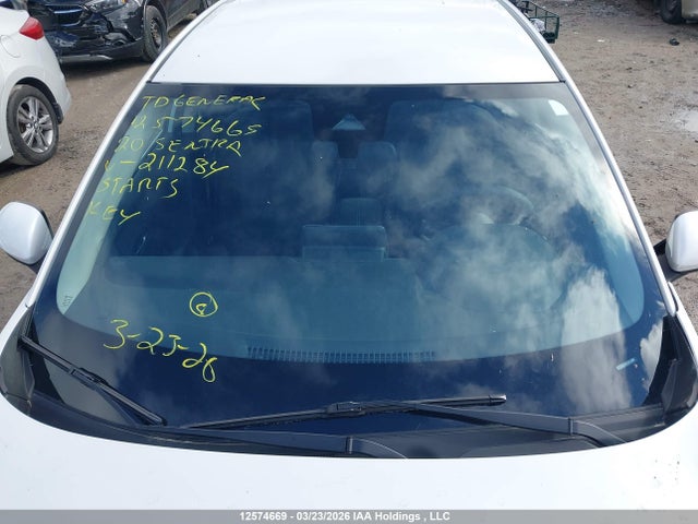 3N1AB8CV6LY211284 Nissan SENTRA SV
