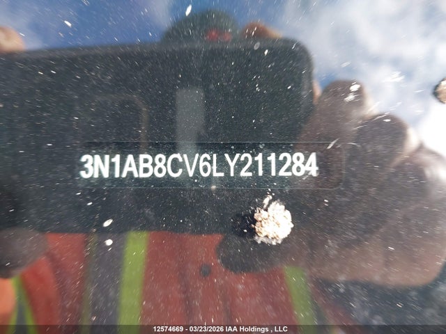 3N1AB8CV6LY211284 Nissan SENTRA SV