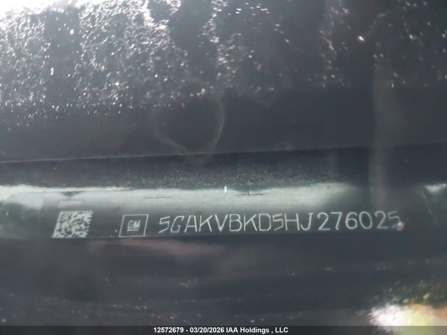Aukcja sprzedaży 2017 Buick Enclave Leather, vin: 5GAKVBKD5HJ276025, numer aukcji: 12572679