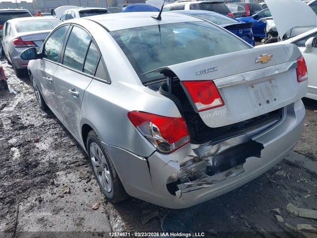 2013 Chevrolet Cruze Ls მანქანა იყიდება აუქციონზე, vin: 1G1PL5SH8D7304365, აუქციონის ნომერი: 12574671