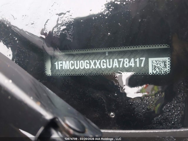 1FMCU0GXXGUA78417 Ford ESCAPE SE