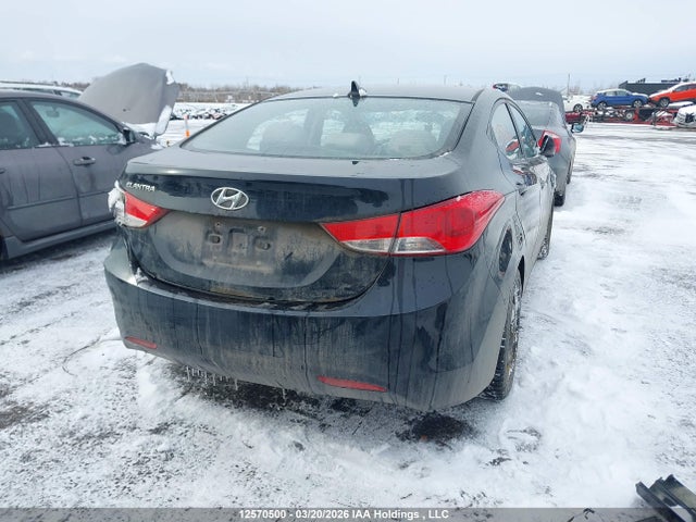 12570500 :رقم المزاد ، 5NPDH4AE1CH100904 vin ، 2012 Hyundai Elantra Gl مزاد بيع