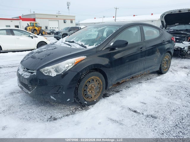 12570500 :رقم المزاد ، 5NPDH4AE1CH100904 vin ، 2012 Hyundai Elantra Gl مزاد بيع
