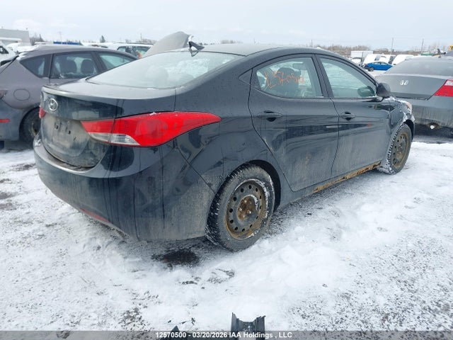 12570500 :رقم المزاد ، 5NPDH4AE1CH100904 vin ، 2012 Hyundai Elantra Gl مزاد بيع