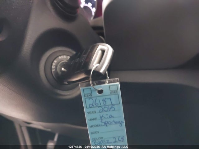 Продажа на аукционе авто 2015 Kia Sportage Lx, vin: KNDPBCAC7F7784826, номер лота: 12574726