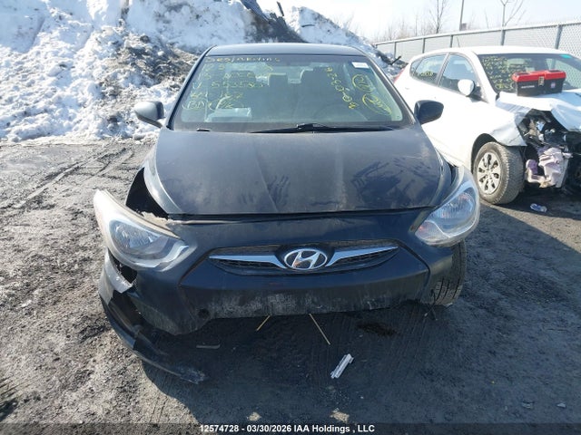 12574728 :رقم المزاد ، KMHCT4AE1DU553580 vin ، 2013 Hyundai Accent Gls/gs مزاد بيع