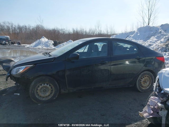 12574728 :رقم المزاد ، KMHCT4AE1DU553580 vin ، 2013 Hyundai Accent Gls/gs مزاد بيع