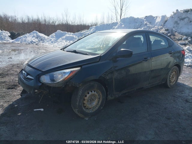 12574728 :رقم المزاد ، KMHCT4AE1DU553580 vin ، 2013 Hyundai Accent Gls/gs مزاد بيع