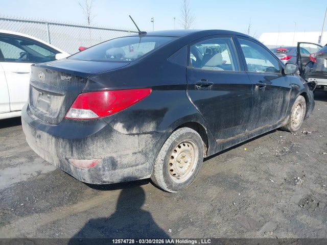 12574728 :رقم المزاد ، KMHCT4AE1DU553580 vin ، 2013 Hyundai Accent Gls/gs مزاد بيع