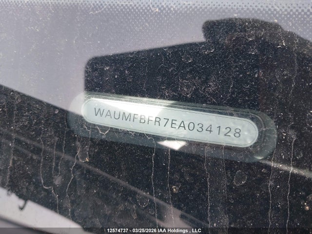 12574737 :رقم المزاد ، WAUMFBFR7EA034128 vin ، 2014 Audi A5 2.0 Progressiv مزاد بيع