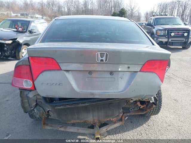 2006 Honda Civic Lx მანქანა იყიდება აუქციონზე, vin: 2HGFA16516H016875, აუქციონის ნომერი: 12574739