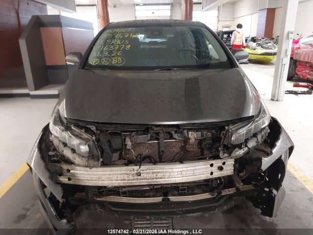 12574742 :رقم المزاد ، JTDKAMFP3M3163778 vin ، 2021 Toyota Prius مزاد بيع