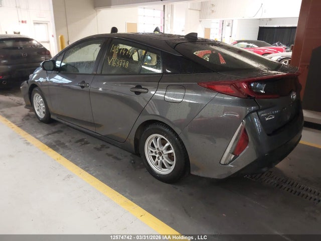 12574742 :رقم المزاد ، JTDKAMFP3M3163778 vin ، 2021 Toyota Prius مزاد بيع